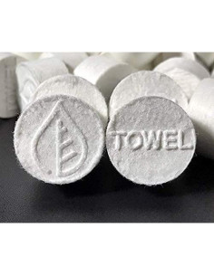 Toallitas Comprimidas Portawipes - Paquete de 50 con 5 Estuches 2