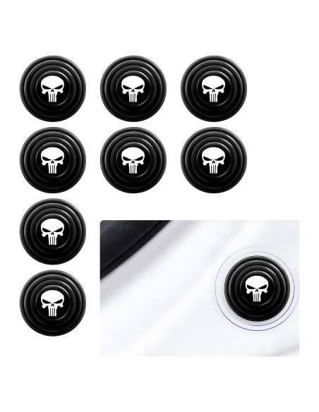 8 Almohadillas Absorbentes de Choque para Puertas de Coche Awlbed