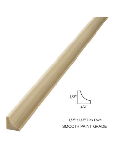 Moldura Cove Flexible FLEXTRIM 1.27cm x 365.76cm Beige 2