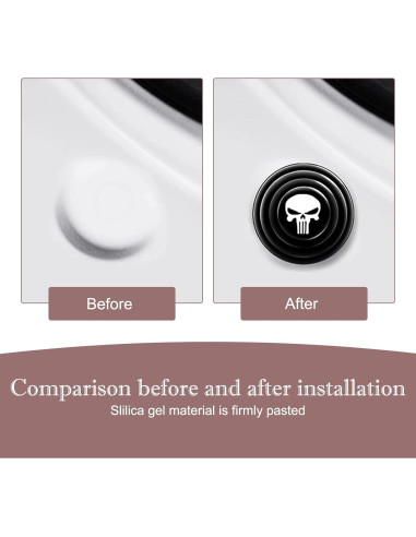 8 Almohadillas Absorbentes de Choque para Puertas de Coche Awlbed