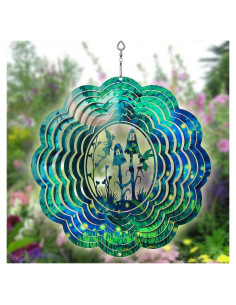 Girador de Viento Jardín de Hadas Canción de Primavera 25.4 cm