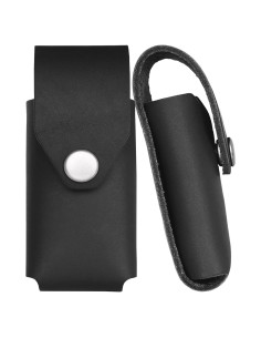 Funda de Cuero American Bench Craft para Leatherman - Negro