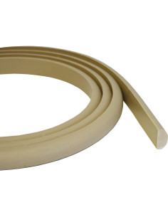 Moldura Flexible Duraflex Beige 3.81cm x 2.54cm 3.66m 2
