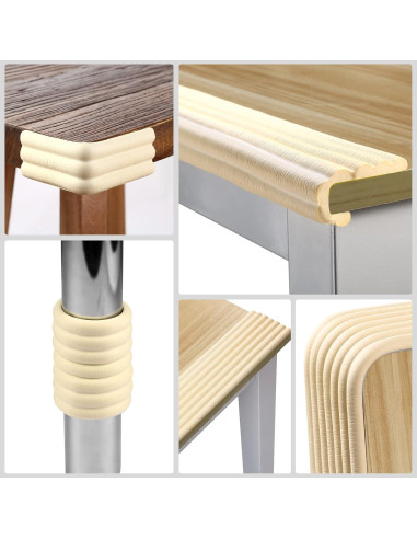 Protector de Esquinas y Bordes Dovesail 5m Beige NBR