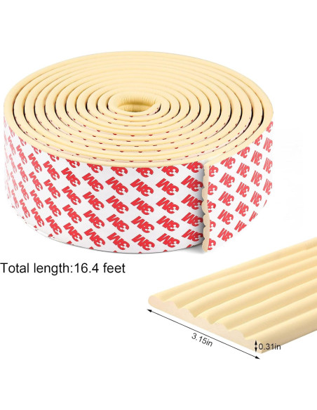 Protector de Esquinas y Bordes Dovesail 5m Beige NBR