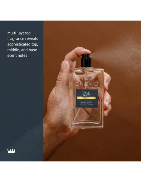 Colonia para Hombres Cremo Palo Santo 100 ml - Fragancia Fina