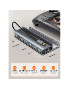 Dock y Soporte Multiport USB C CableCreation 7 en 1 para Steam Deck 2