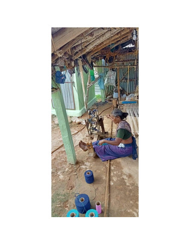 Alfombrilla de Yoga Orgánica Live Well 360 - 198x68.6cm Azul