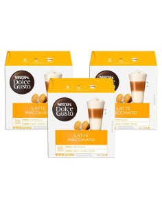 Cápsulas de Café Nescafé Dolce Gusto Latte Macchiato 16 Unidades