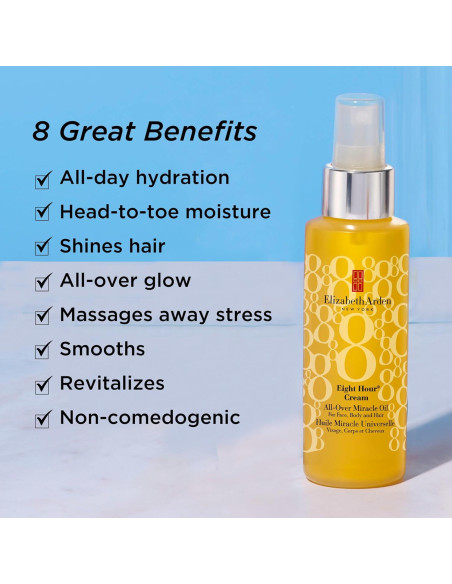 Crema Ocho Horas Elizabeth Arden 96.39 g - Aceite Milagroso