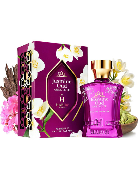 Perfume H HABIBI Absoluto de Oud de Jazmín 70 ml - Eau de Parfum Mujer Perfume H HABIBI Absoluto de Oud de Jazmín 70 ml - Eau de Parfum Mujer