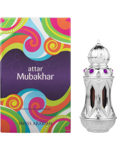 Aceite de Perfume Unisex Swiss Arabian Attar Mubakhar 19 ml 2