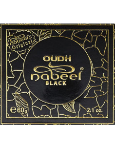 Incienso Negro Oudh Nabeel 60 g - Colección Heritage 2