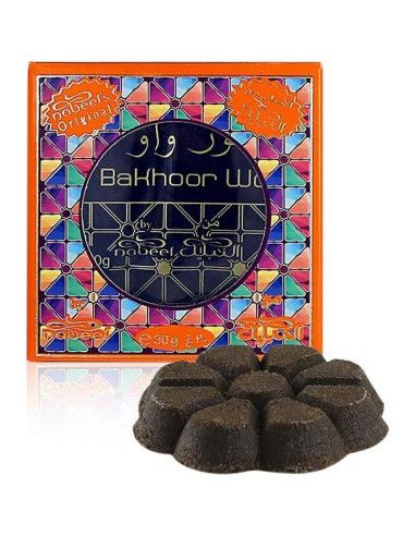 Incienso Bakhoor Wow Nabeel Sólido Unisex 30 g Aroma Floral