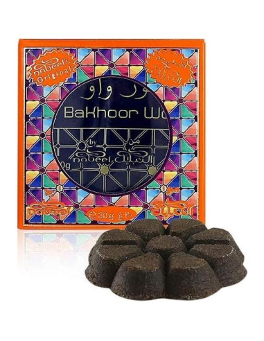 Incienso Bakhoor Wow Nabeel Sólido Unisex 30 g Aroma Floral