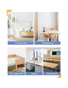 Protector de Esquinas para Bebés HOMREALM 2m Silicona Transparente 2