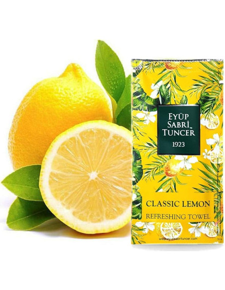 Toallitas Refrescantes de Limón Eyup Sabri Tuncer - 150 Unidades