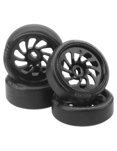 4 Ruedas de Drift RC 1/28 ShareGoo con Llantas de Aluminio