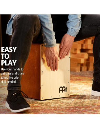 Cajón Meinl Percussion JC50LBNT de Abeto Báltico