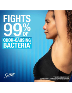 Desodorante Antitranspirante Secret Outlast Mujeres 73.93 g Sin Fragancia 2