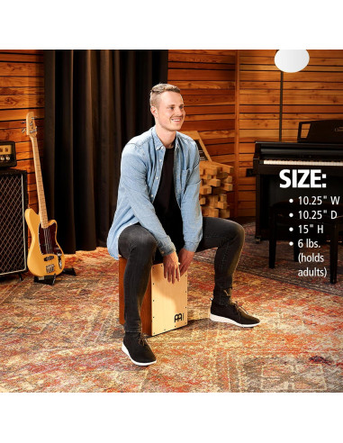 Cajón Meinl Percussion JC50LBNT de Abeto Báltico