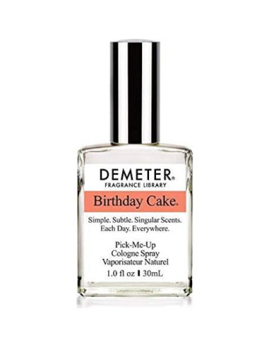 Colonia Demeter 30 ml Pastel de Cumpleaños - Fragancia Única