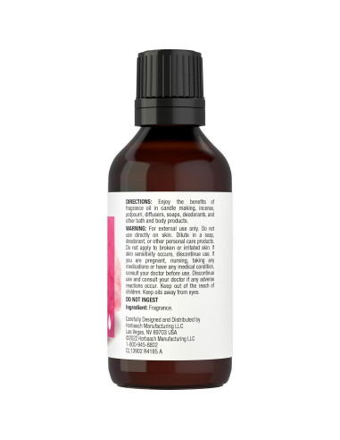 Aceite de Fragancia Algodón de Azúcar Horbach 30ml Premium