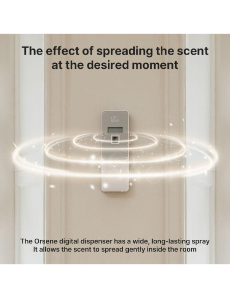 Dispensador Automático de Fragancia Orsene Gris - Programable
