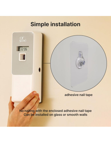 Dispensador Automático de Fragancia Orsene Gris - Programable