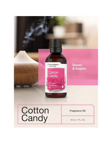 Aceite de Fragancia Algodón de Azúcar Horbach 30ml Premium