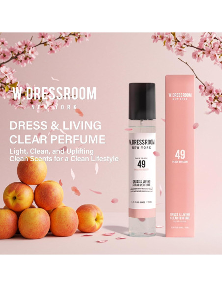 Perfume Limpio W.Dressroom No.49 Flor de Durazno 66.96 ml - Ecológico