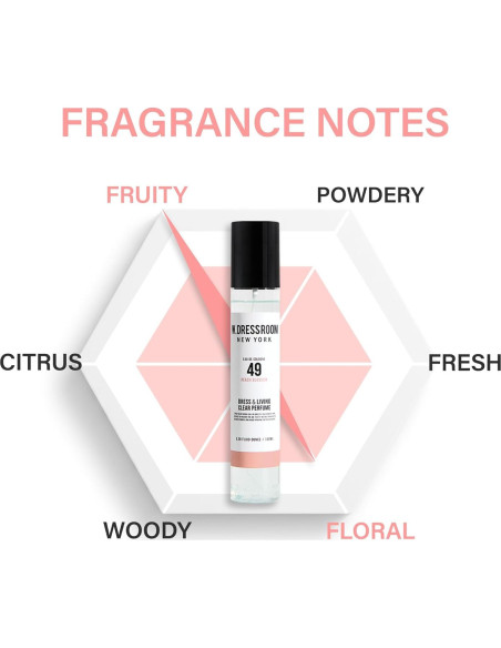 Perfume Limpio W.Dressroom No.49 Flor de Durazno 66.96 ml - Ecológico