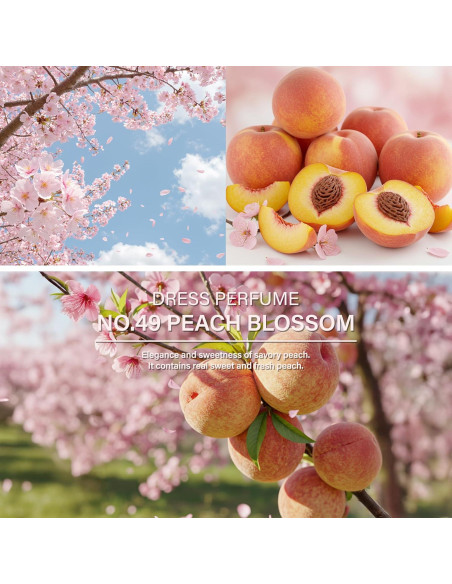 Perfume Limpio W.Dressroom No.49 Flor de Durazno 66.96 ml - Ecológico