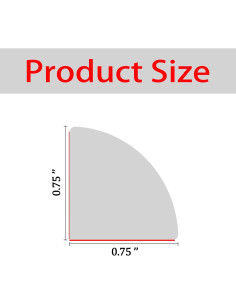 Moldura Flexible de Cuarto Redondo Risunpet 2.44m Goma Negra 2