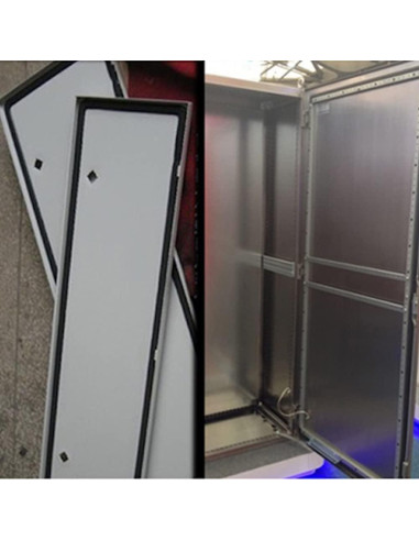 Bisel de borde de goma Tintvent 5 pies negro PVC