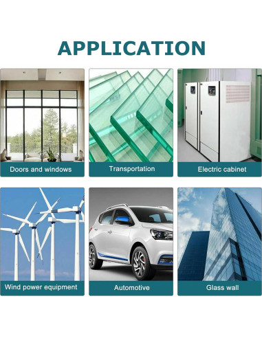 Bisel de borde de goma Tintvent 5 pies negro PVC