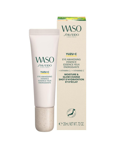 Shiseido Waso YUZU-C Esencia Despertadora de Ojos 20g - Hidratante Vegano