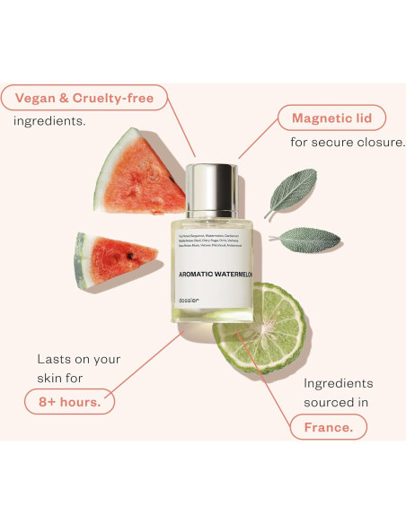 Agua Aromática Sandía Dossier 50ml - Fragancia Hombre Fresca