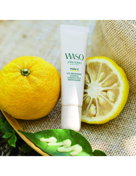Shiseido Waso YUZU-C Esencia Despertadora de Ojos 20g - Hidratante Vegano