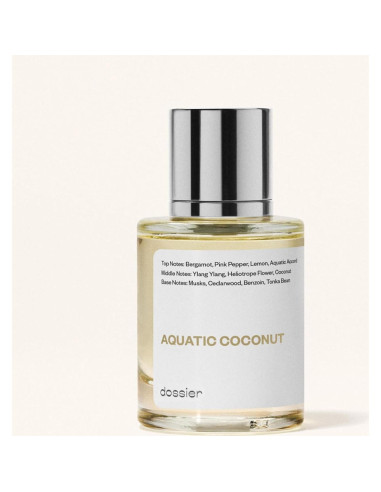 Dossier Coco Acuático 50ml - Fragancia Unisex Inspirada en Beach Walk