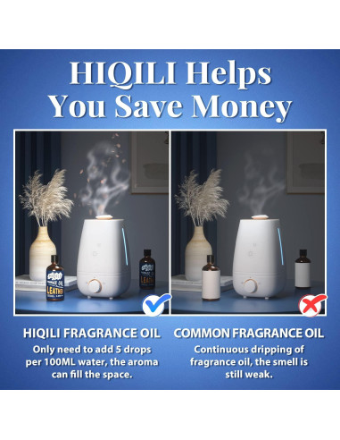 Aceite de Fragancia HIQILI Cuero 100 ml - Aromaterapia y DIY