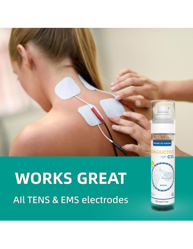 Gel Conductivo ReaJoy 100ml para Electrodos TENS y EMS