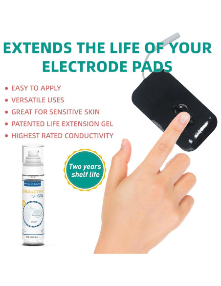 Gel Conductivo ReaJoy 100ml para Electrodos TENS y EMS
