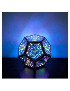 Lámpara de Mesa LED RGBW Dodecaédrica E.P. LIGHT 19.1cm