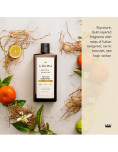 Gel de Ducha para Hombres Cremo 473 ml Bergamota Italiana 2