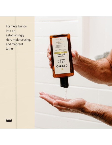 Gel de Ducha para Hombres Cremo 473 ml Bergamota Italiana