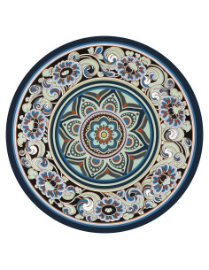 Alfombrilla de Yoga Knsbk Redonda 1.4m Antideslizante 3.5mm