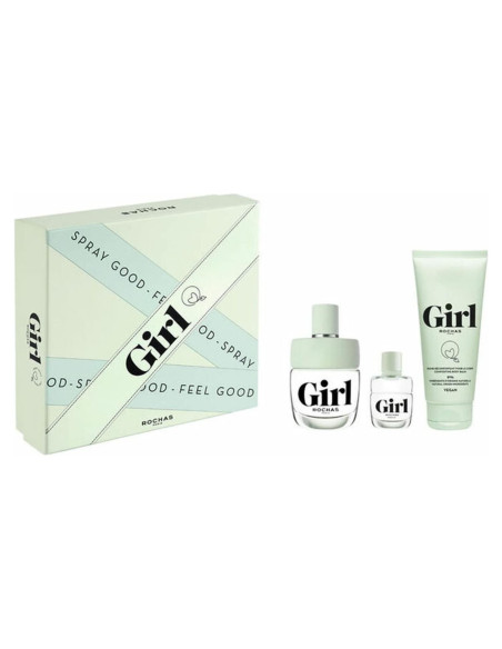 Set de Perfume y Gel de Ducha Rochas Girl 96.39 ml