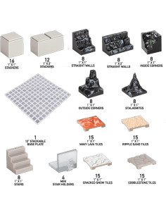 Terreno de Aventura Monster - Set de 141 Piezas para RPG 2