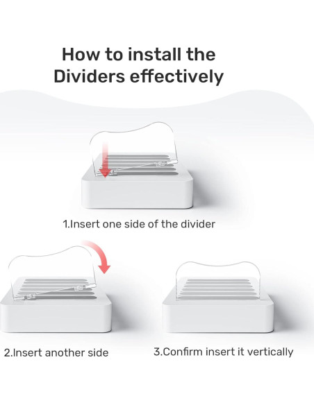 Estación de Carga Rápida Unitek 60W 6 Puertos QC3.0